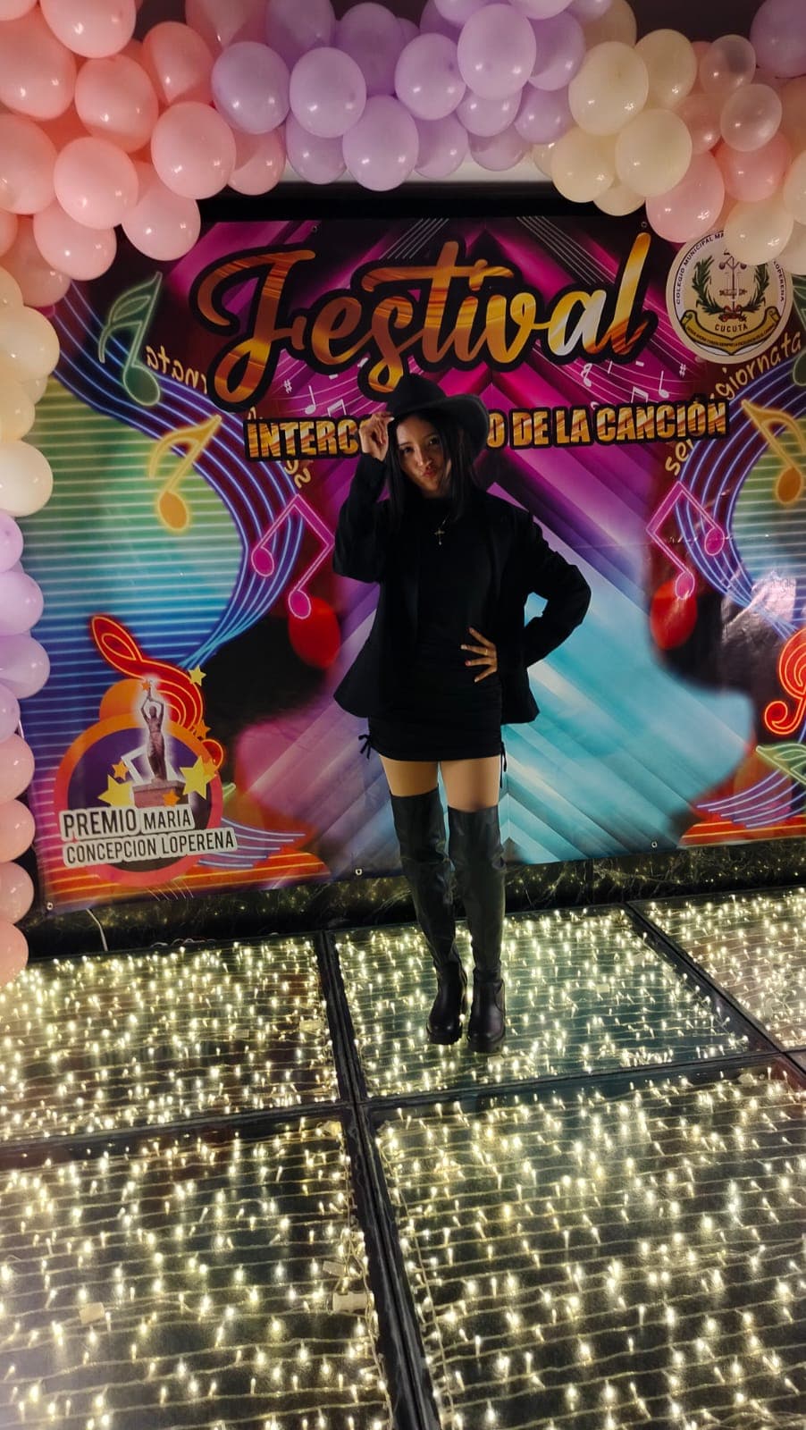 Heidy Bega en evento especial